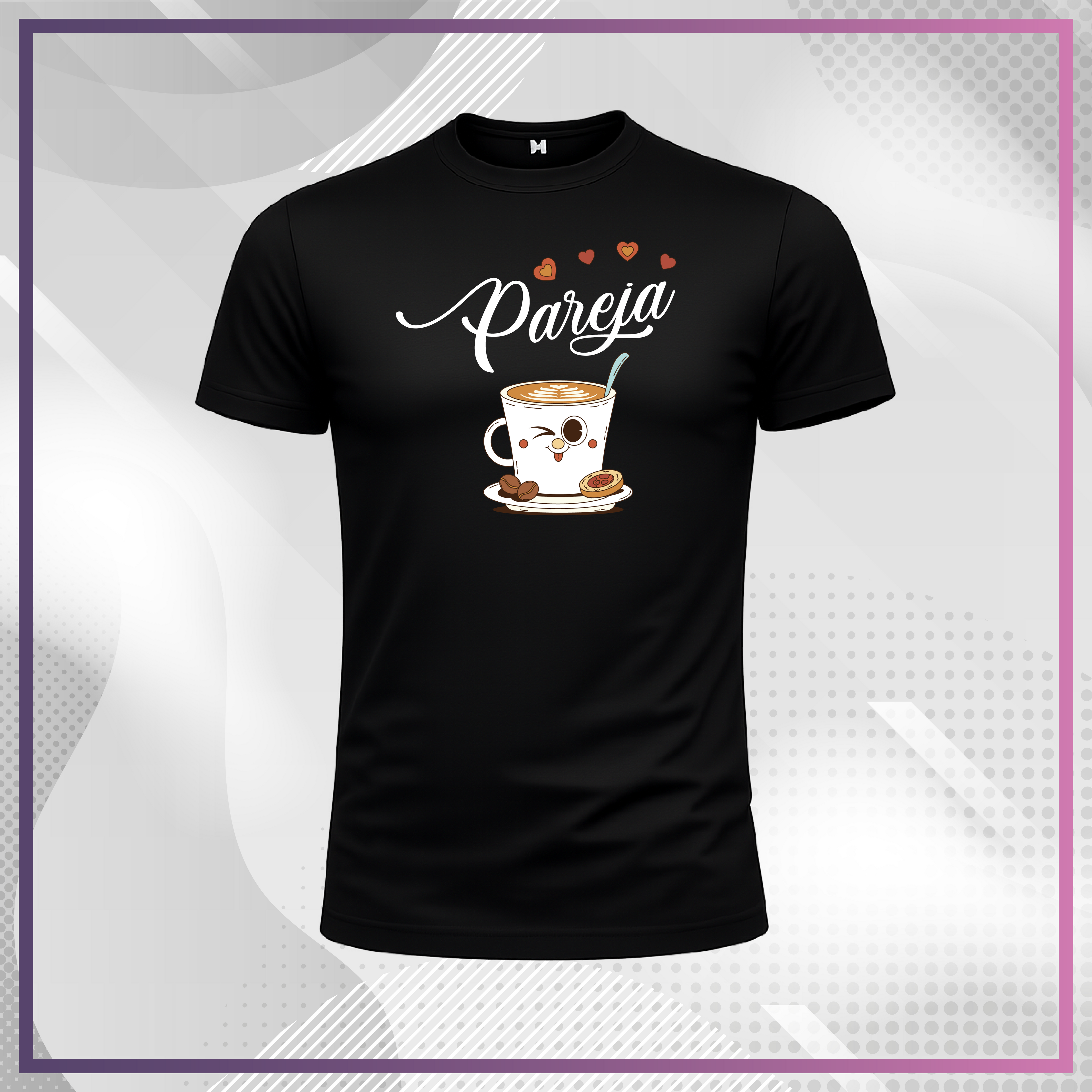POLERA PACK PAREJA PERFECTA