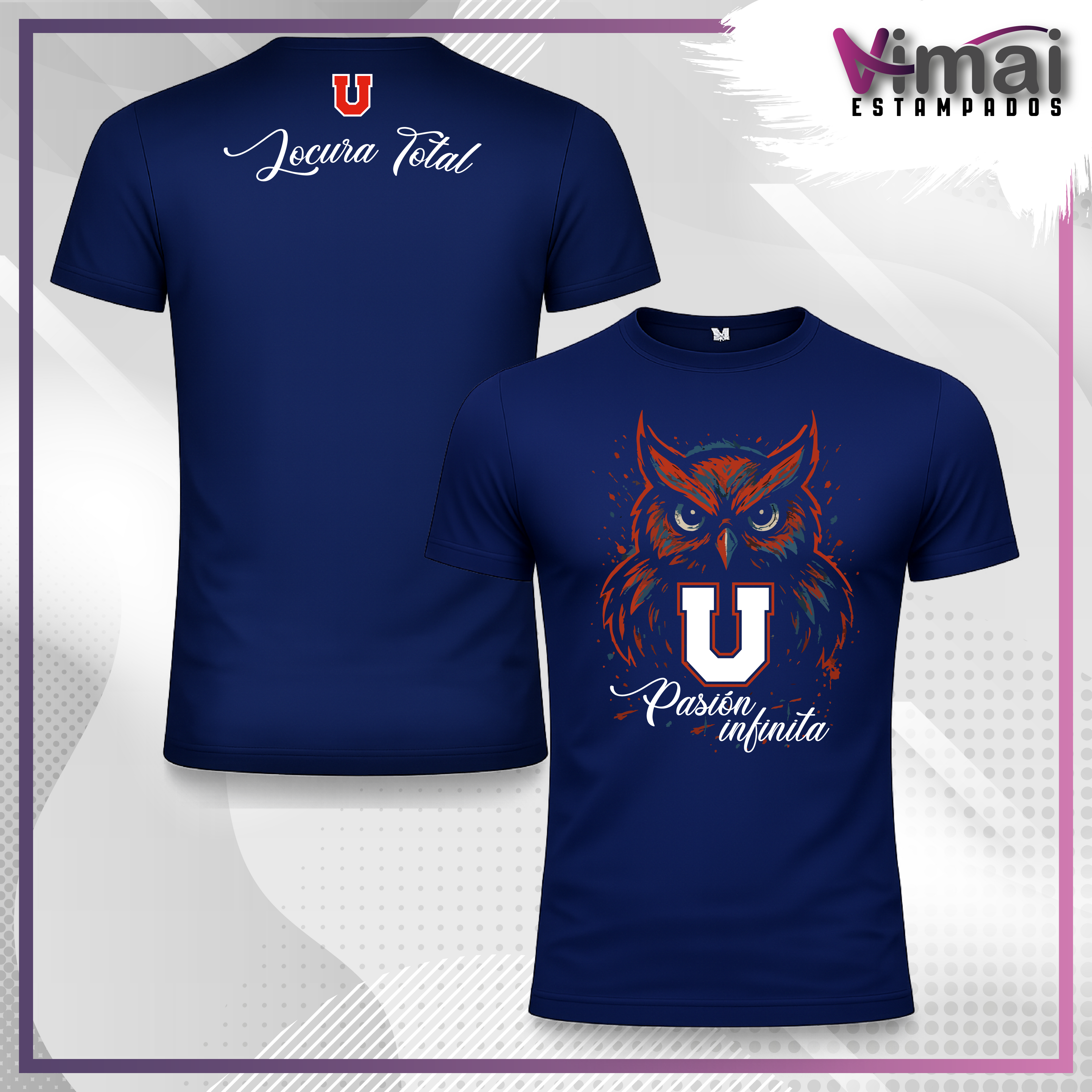 POLERA BUHO U. DE CHILE